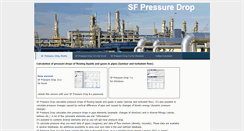 Desktop Screenshot of pressure-drop.com
